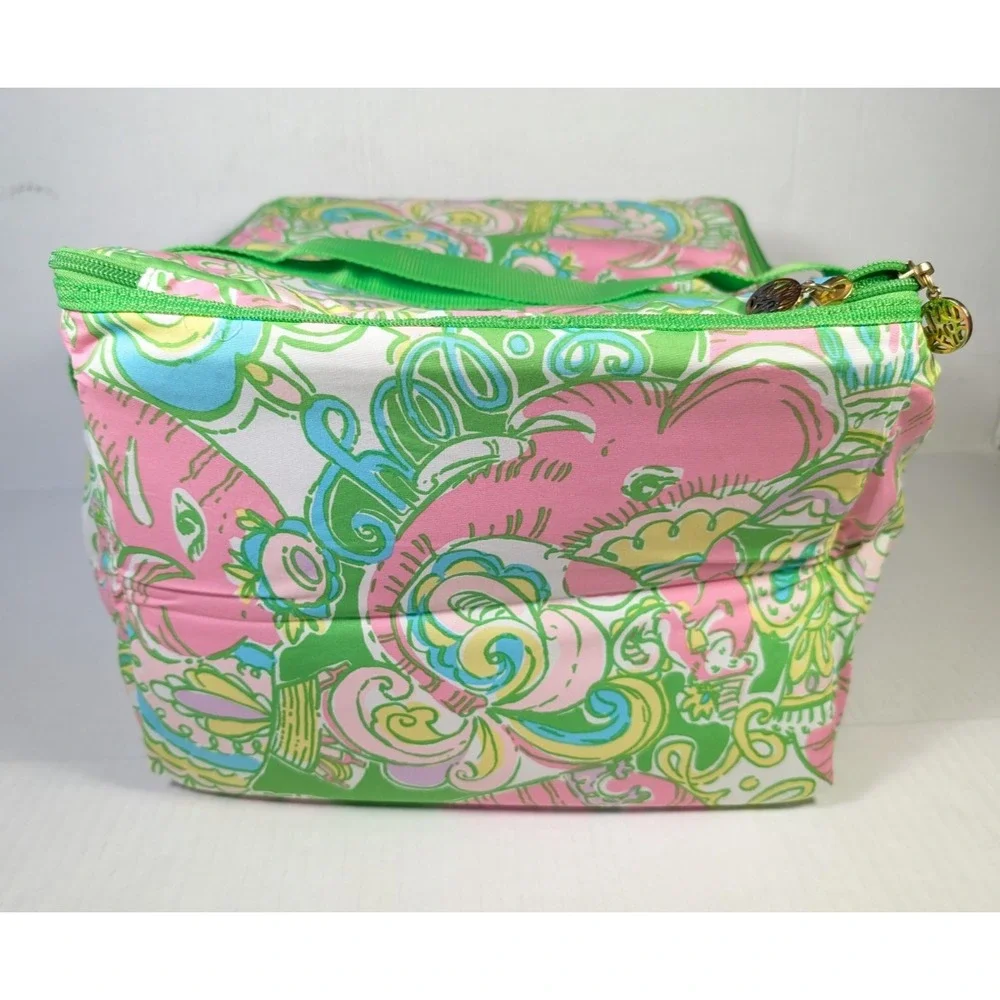 Lilly Pulitzer‎ Chin Chin Insulated Collapsible Cooler Bag NWT Monogrammed